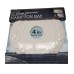 Hampton Bay 16" ceiling medallion white molded polyurethane 4" center hole paintable