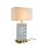 Elegant Lighting TL3001 Brio Table Lamp Brushed Brass