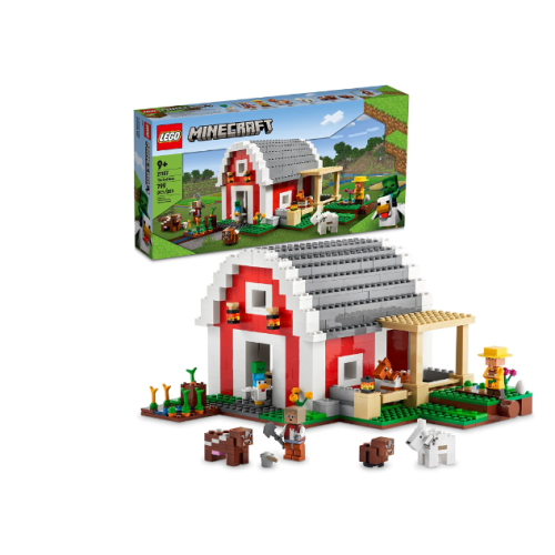 LEGO Minecraft The Red Barn 21187 Building Toy Set for Kids, Girls, and Boys Ages 9+ (799 Pieces)