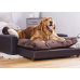 Moots Premium Leatherette Sofa Removable Cover Orthopedic Elevated Cat & Dog Bed