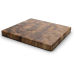 Ironwood Gourmet 28218 Sq. Charleston End Grain Head Board, Acacia Wood 14 Sq