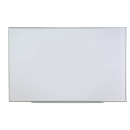 Universal 43626 Dry Erase Board, Melamine, 72 X 48, Satin-Finished Aluminum Frame