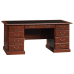 Sauder Heritage Hill Executive Desk, Classic Cherry Finish