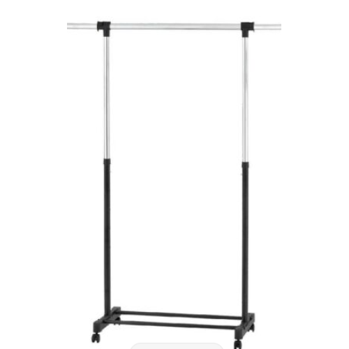 Adjustable Single Rod Garment Rack Black - Room Essentials™