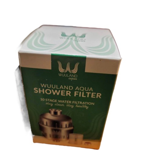 Wuuland High Output 10-Stage Shower Filter - Water Filter - Reduces Dry Itchy Skin