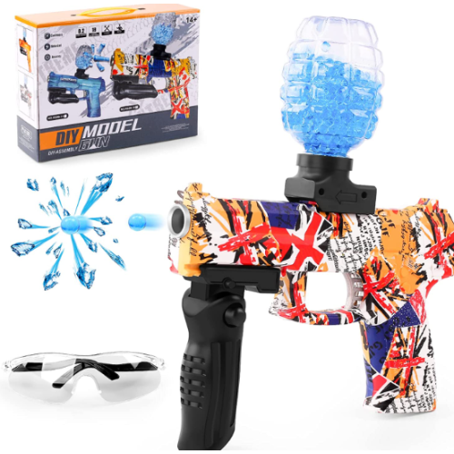 POLAUNITY Electric Ball Blaster RS99 Water Bomb Ammo Suitable for Kids Puzzle Games Outdoor Team Sports Ages 14+