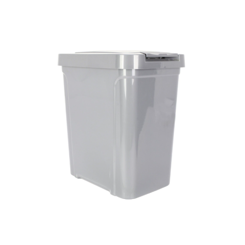 Mainstays 7.6 gal Plastic Touch Top Lid Kitchen Trash Can