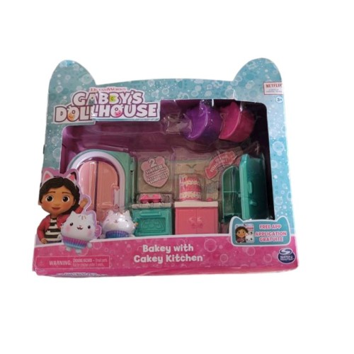 Gabby's Dollhouse Spin Master - Bakey With Cakey Kitchen Playset