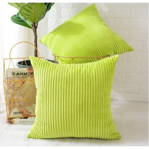  Soft Decorative Square Throw Pillow Cover Cushion Covers Pillowcase set 2