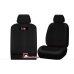 Auto Drive Universal Fit LED Car Seat Covers, Black, Fit Most Vehicles Seat, Set