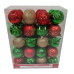 Holiday Time Shatterproof Christmas Ornaments 40 Pieces