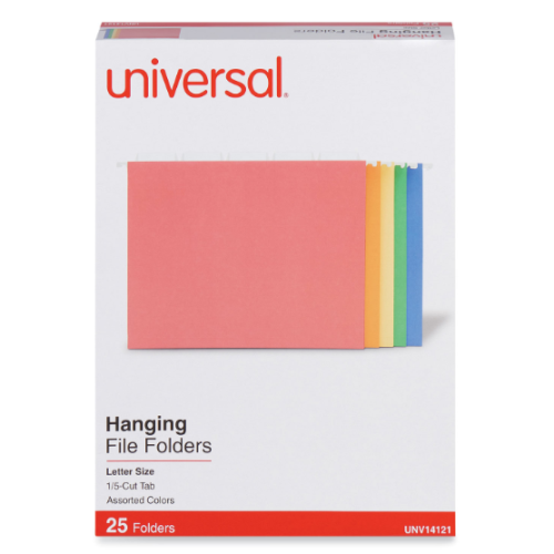 Deluxe Bright Color Hanging File Folders