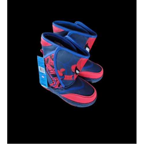 Marvel Spider-man Toddler Snow Boots, Red Blue Boys 