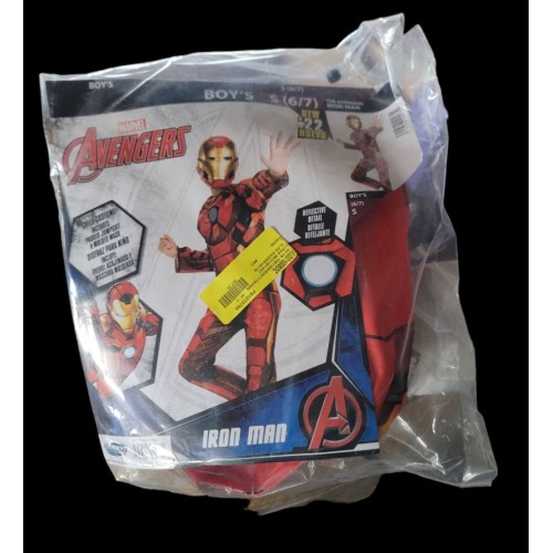 The Avengers Boy’s Iron Man Tony Stark Marvel Comics Costume Small