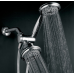 PowerSpa 24-Setting Luxury 3-Way Shower Combo, Shower Head and Handheld Chrome