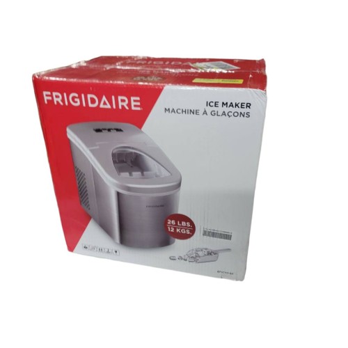 Frigidaire 26-Pound Stainless Steel Countertop Ice Makerv