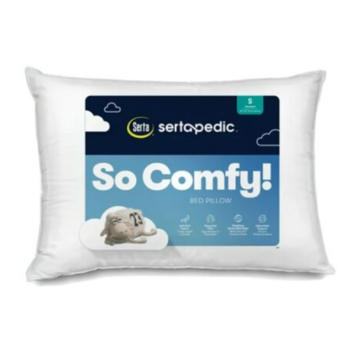 Serta So Comfy Bed Pillow, Standard