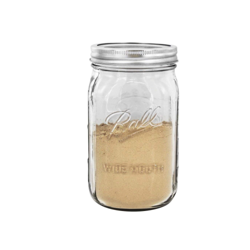 Ball Wide Mouth Quart Jar Set of 12, 32 Ounce (Pack of 1), Clear