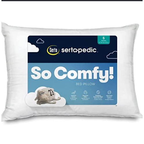 Serta So Comfy Bed Pillow, Standard