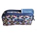 Nautica Small Makeup Cosmetic Bag/Travel Trap Case Links & Ribbons Brand