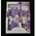 Purple Freesia soft slipper socks/freesia lotion gift packages (Goldessence)