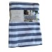 Everhome Outdoor Umbrella Tablecloth Blocked Stripe 70" Round