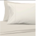 Everhome Egyptian Cotton 700-Thread-Count King Flat Sheet in Bright White