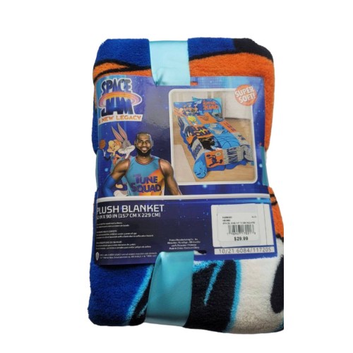 Space Jam  Legacy 62' x 90 Inch Super Soft Hiptobe Square Bed Blanket