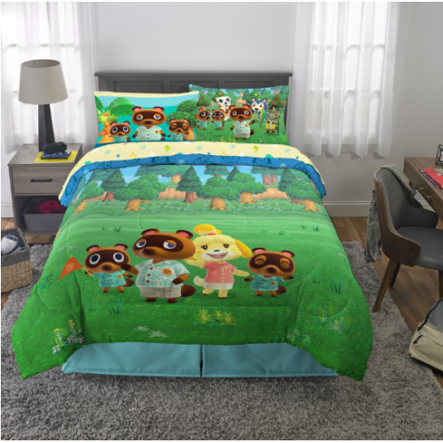 Animal crossing 4 piece full sheet set