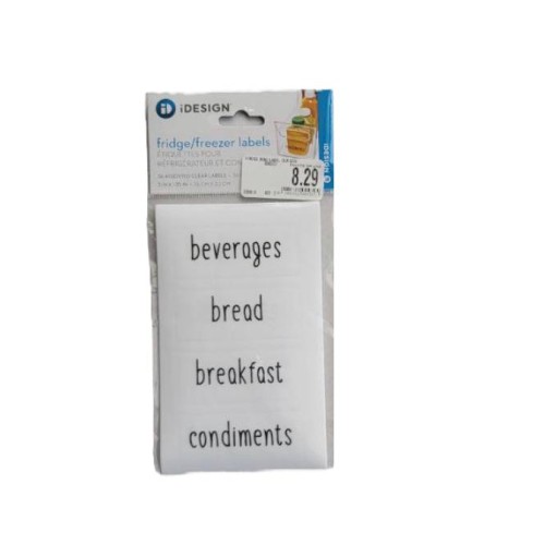 iDesign™ 36-Count Adhesive Fridge/Freezer Labels