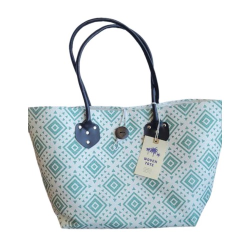 Blue Stars clothing Co. woven beach tote