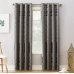 Sun Zero Elidah Bonded Velvet Blackout Grommet Curtain Panel