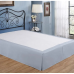  Nestwell 15-Inch Wraparound Bed Skirt in Light Blue