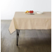 Studio 3B Chambray Tablecloth Contrast Stitch 60-Inch x 120-Inch Oblong safari