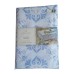 Everhome™ Faded Medallion 60-Inch x 84-Inch Oblong Tablecloth in Skyway Blue