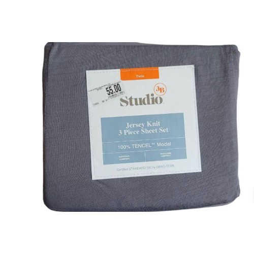 Studio 3B™ Jersey Modal Twin XL Sheet Set in Excalibur