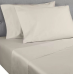 Nestwell Silky&Smooth Cotton Sateen Full  Flat Sheet In Oatmeal