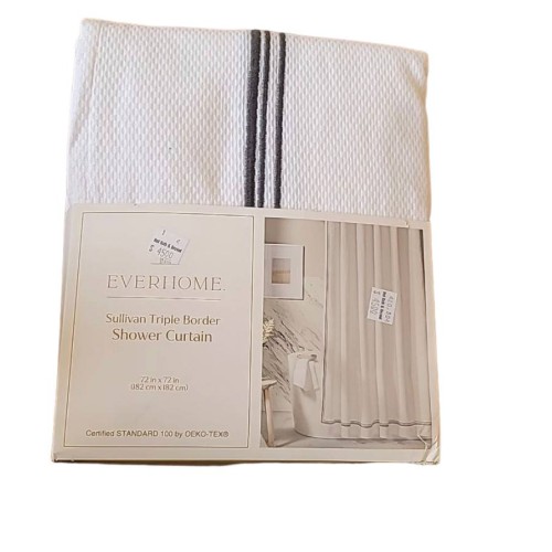 Everhome™ Sullivan 72-Inch x 72-Inch Shower Curtain in Iron Gate