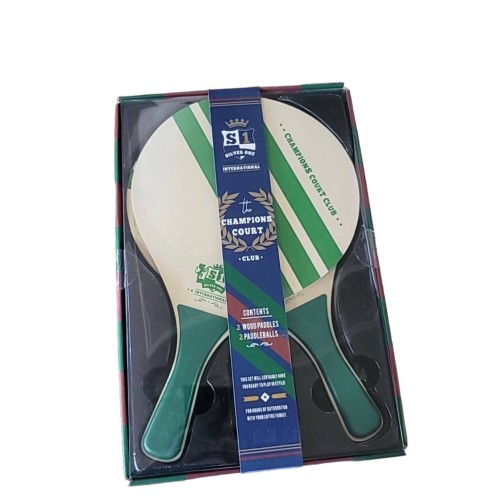 Champions Court Club Wooden Paddlev