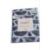 Studio 3B™ Kiko Shibori Scallop 72-Inch x 72-Inch Shower Curtain in Navy/White