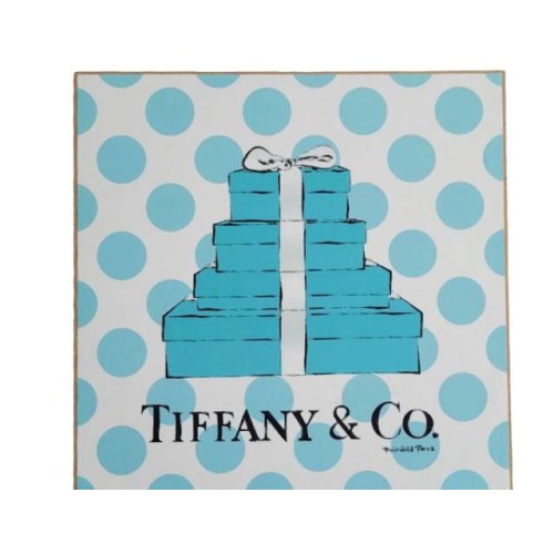 Tiffany Gift Boxes Hanging Framed Print