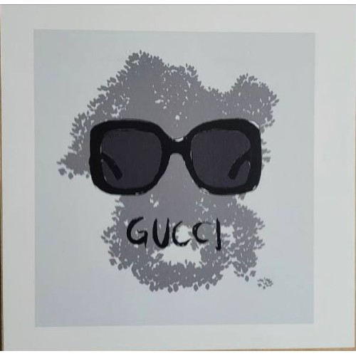 Gucci Sunglasses Hanging Pia Framed Print