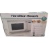 Hamilton Beach HB61W100027880 1.1 Cu.Ft. 1000W Stainless Steel Microwave Oven, White