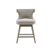 Madison Park Transitional Emmett Swivel Counterstool with Light Grey MP104-0943