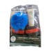 GENTLEMEN ESSENTIALS 4 IN 1 ALL OVER WASH SLIDE SANDALS SPONGE 4 OZ SET