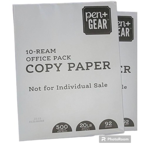 Pen Gear Copy Paper 500 sheets