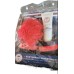 GENTLEMEN ESSENTIALS 4 IN 1 ALL OVER WASH SLIDE SANDALS RED SPONGE 4 OZ SET