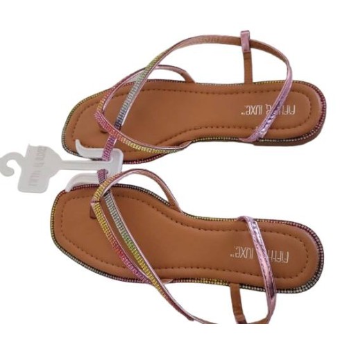 Fifth & Luxe Flip Flops Sandals Size 6 Coloring Stones Brand