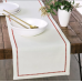 Bee & Willow™ Snowflake Embroidered 72-Inch Christmas Table Runner in Coconut Milk