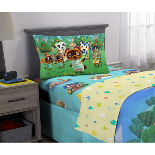 Animal Crossing 3 Piece Twin Sheet Set